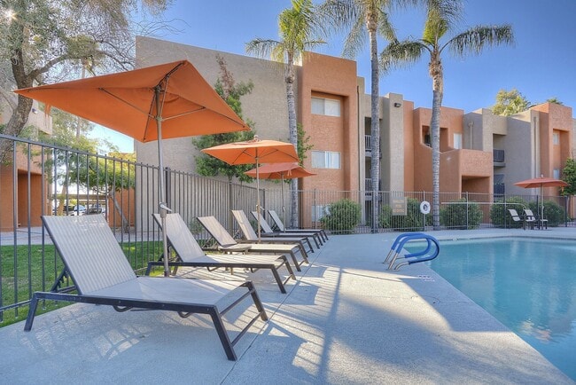Poolside Lounge Area