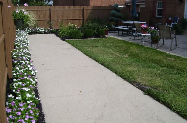 Patio area