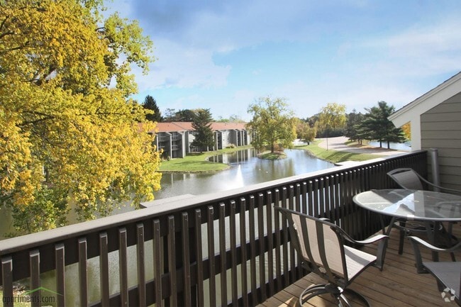 Clubhouse Balcony - The Pines of Cloverlane Apartments