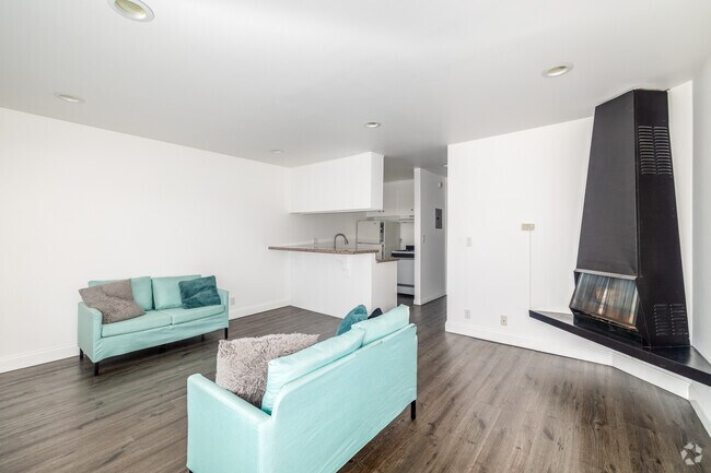 1 habitación, 1 baño - 600 pies cuadrados - Sala de estar