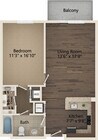 Mint floor plan Ayrsley Lofts