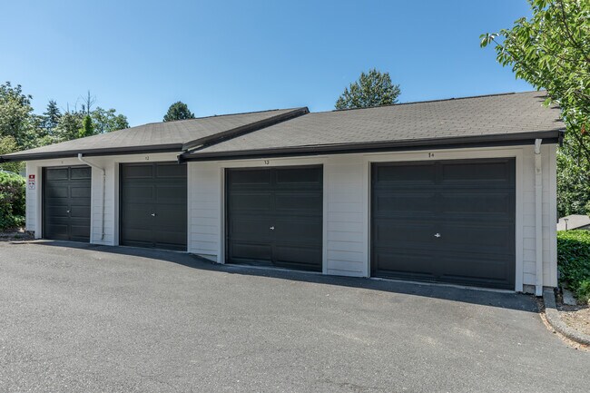 Secure Private Garages at Mariposa Apartments