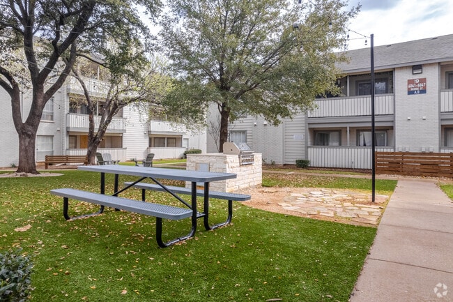 Sector de parrilla al aire libre
