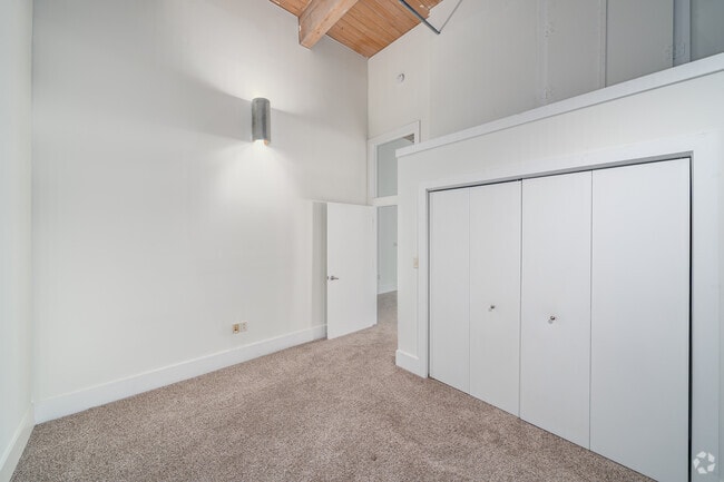 1BR, 1BA - 767SF - Bedroom - The Lofts at Waterfront Place