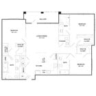 C1D | 3x3.5 | 1558 sq ft