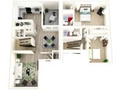 2T-1367 sqft
