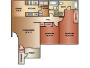 Acorn. 2 Bedroom / 2 Bathroom Ground Floor