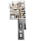 Floor Plan 2A | Seasons at Spring Street | Apartments in Mount Pleasant, WI
