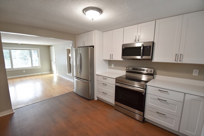 Kitchen into Living Room