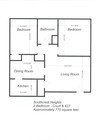 2BR/1BA
