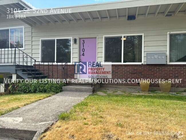 Building Photo - 3104 SE 52nd Ave Rental