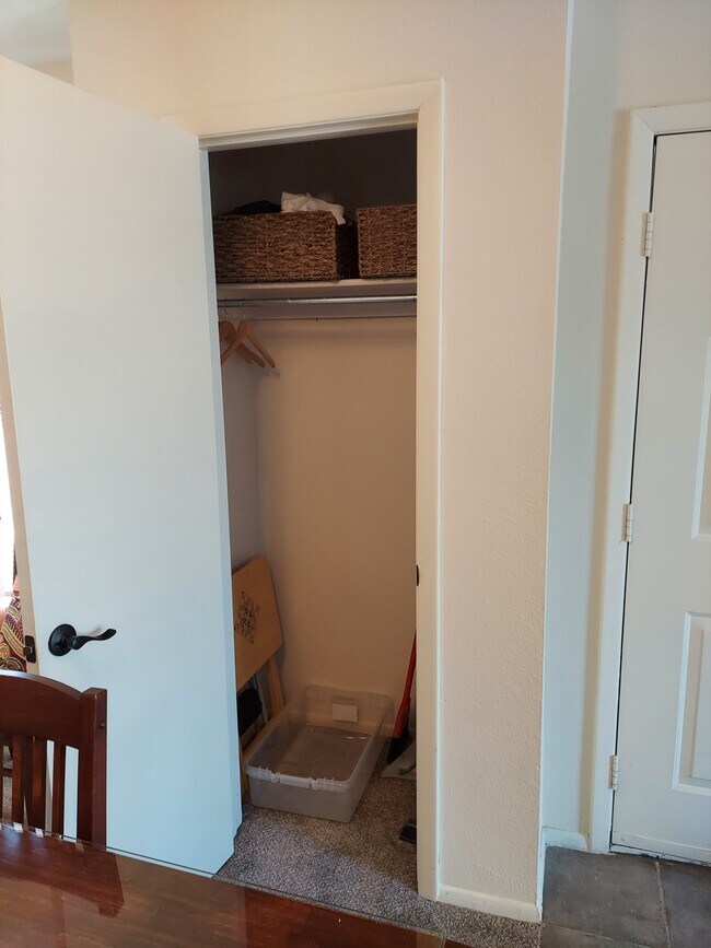 Living Room Coat Closet and Storage - 941 Calle Mejia Unidad 1113