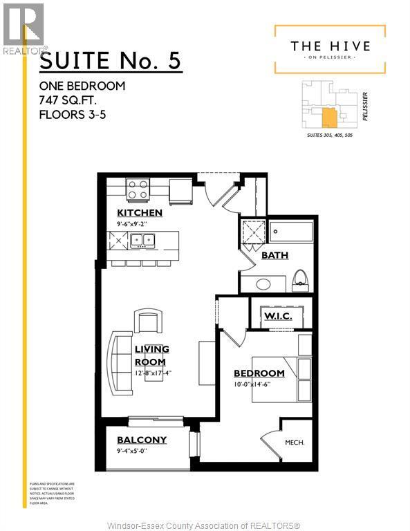 Photo - 531 Pelissier St Unité 405