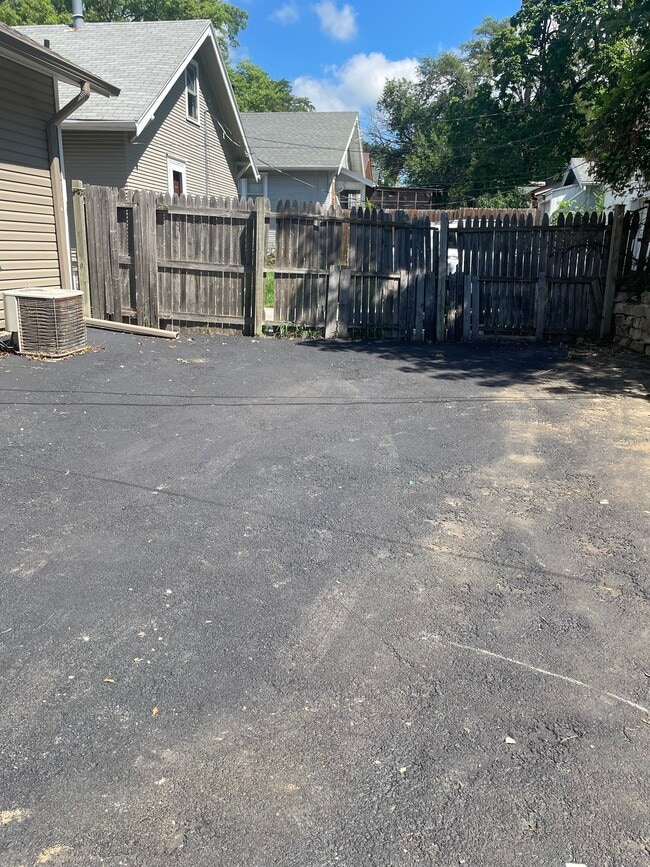 extra parking pad- turn around and face street - 3603 N 60th St