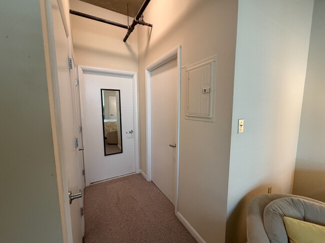 Two closets area where the Washer and Dryer are located - 1300 N St NW Unit 318