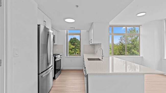Kitchen with Stainless Steel Appliances