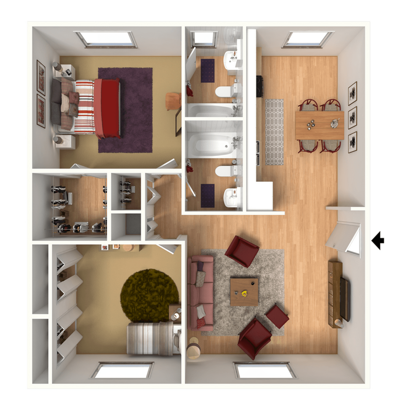 Floor Plan - B2 Platinum