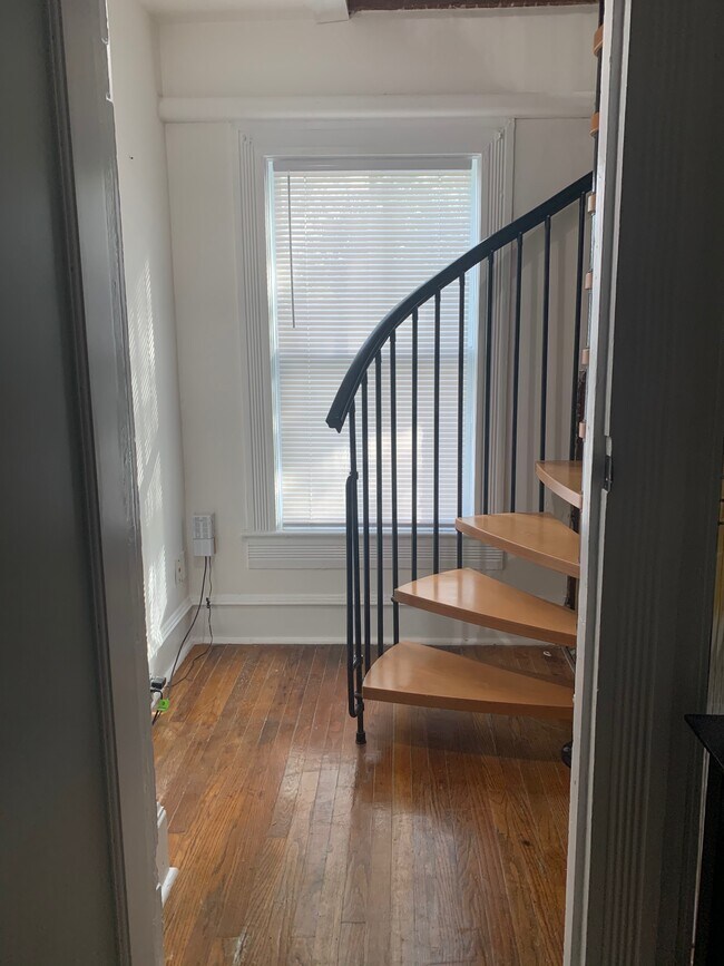 Open door into foyer - 40 Saragossa St Apartments Unit 4