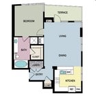 1BR/1BA