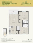 2 Bedroom, 2 Bath Upper Level