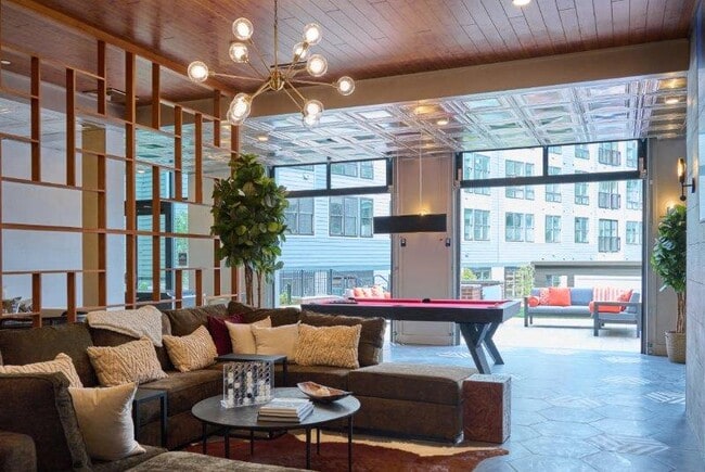 Indoor/Outdoor Lounge Area