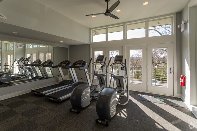 Fitness Center - The Sylvan Apartments