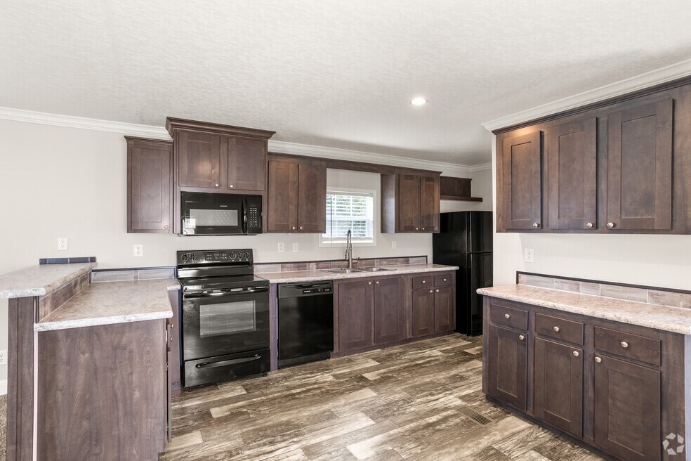 3BR, 2BA - 1216SF - Kitchen