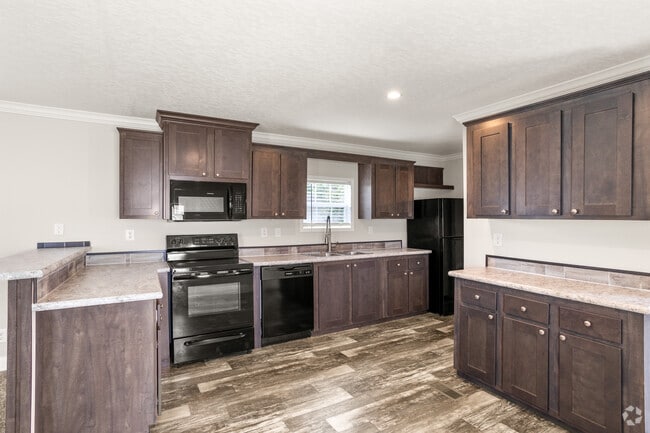 3BR, 2BA - 1216SF - Kitchen - Sandhill Shores