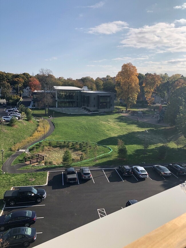 View of the park - Weston Park Apartments