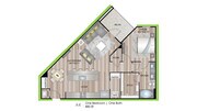 A4 floor plan Granary Flats