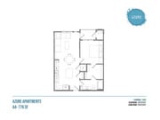 A4 1 Bed, 1 Bath