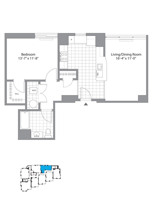 Floor Plan - A1R - Renovated