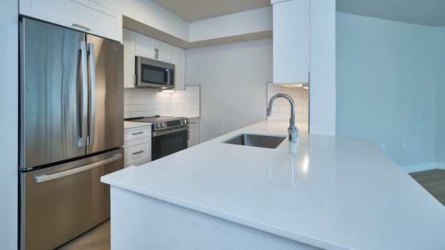 Kitchen with Stainless Steel Appliances