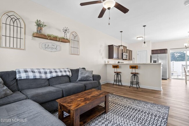 Photo - Modern Sneads Ferry Townhome with Private Fenced Yard