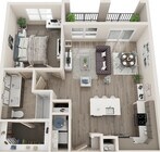 Plano de planta B Domain Town Center