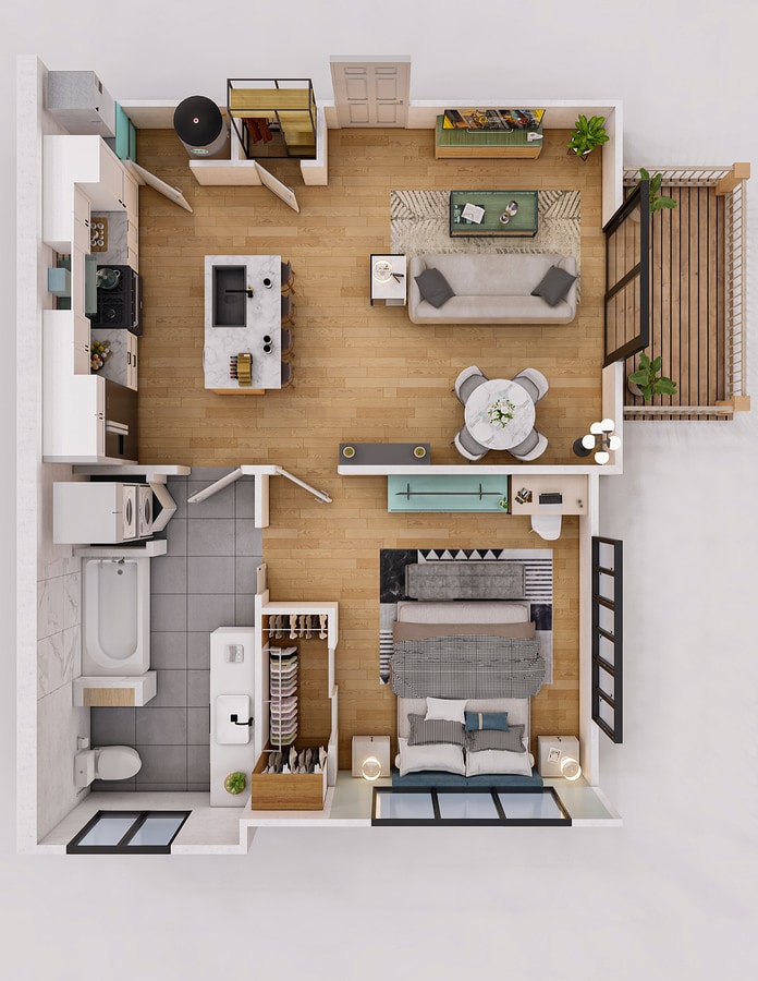 1 Bedroom View - Havenbloom Residences