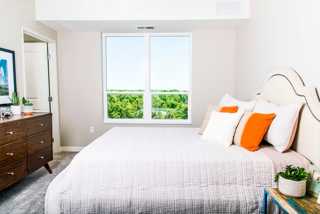 Apartamento de dos habitaciones Área de dormir - Altitude Residences