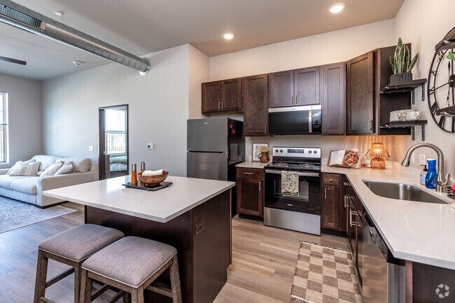 1 dormitorio, 1 baño - 630 pies cuadrados - Cocina - Brick Towne at Kettlestone
