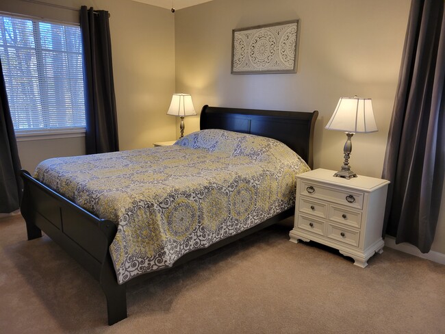 Master BR w queen bed, approx 12' x 20' in size. - 435 Haltiwanger Rd Condo Unit 3