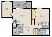 1BR/1BA