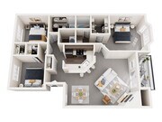 Whidbey Classic floor plan Bay Court at Harbour Pointe