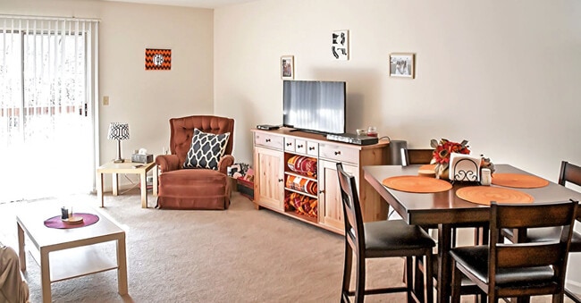 Sala de estar - Chase Apartments