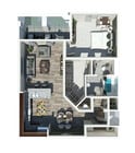 Dogwood: 1 Bed X 1 Bath 882sqft