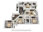 4 Bedroom | 2 Bath | 1375 SF | Attached Garage