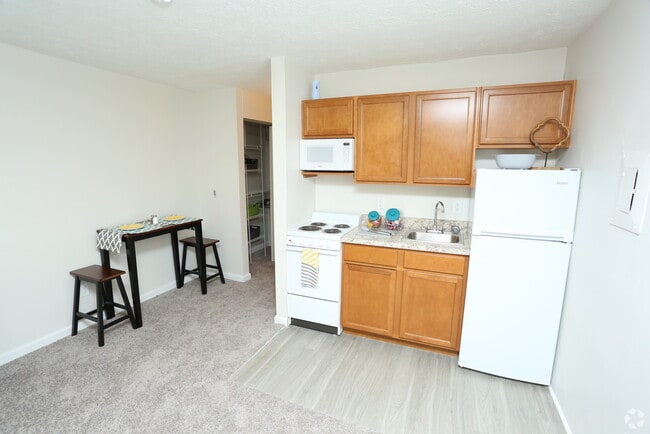 Kitchen - The Studios at Belmont - MAJOR UTILITIES INCL