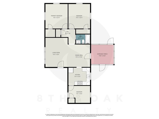 Photo - Charming 3BR/1BA Ranch Home with Fenced Ba...