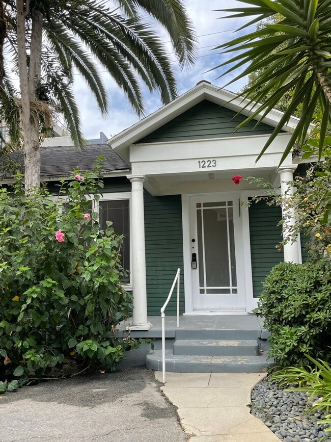 Front entry (inside gate) - 1223 N Orange Grove Ave Unit WHOLE HOUSE