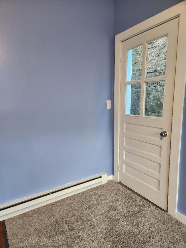 Rear (second) door to unit