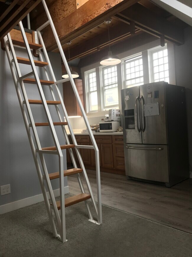 View from living room to kichen - 2308 Durant Ave. Unit #9