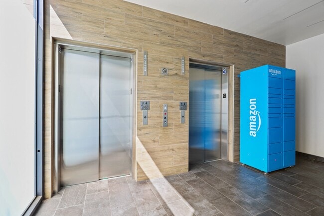 Resident Elevators and Amazon Package Locker - Gramercy Park by Wiseman
